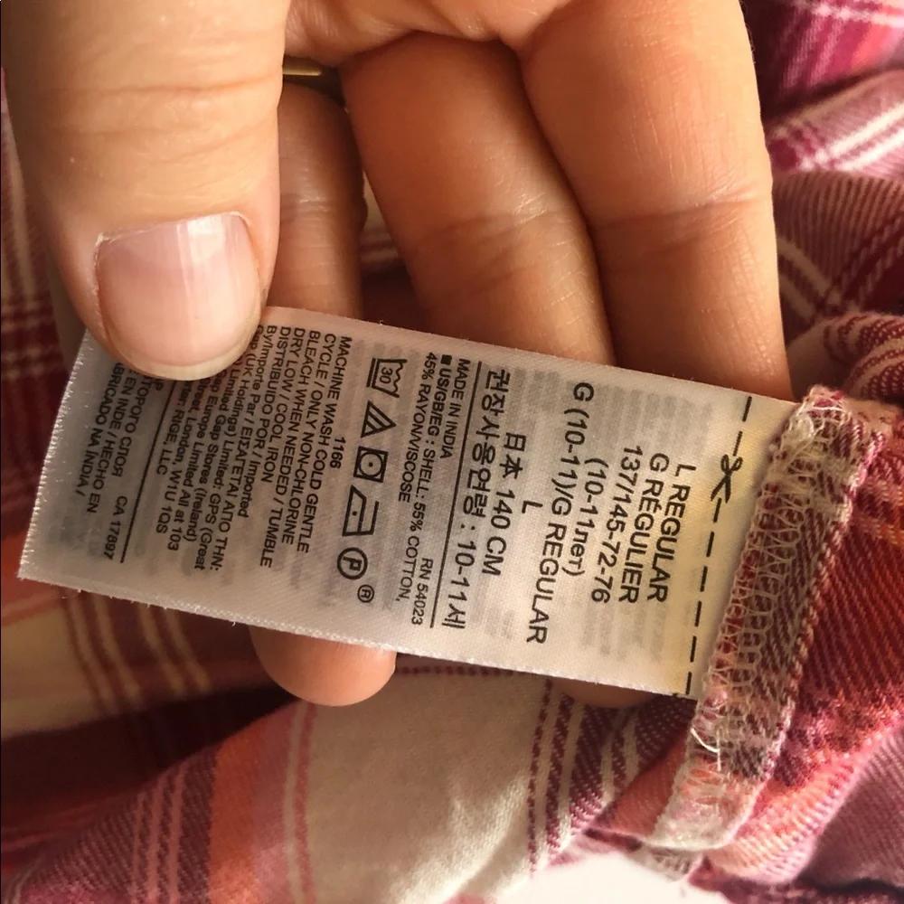 GAP roll hem